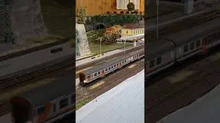 E424 330 e treno regionale Rivarossi 😀
