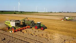 🔥Żniwa w Agro Borowski🔥Nowy Nabytek🔥2 Prasy🔥3x Fendt, 2x Claas Lexion, Krone🔥