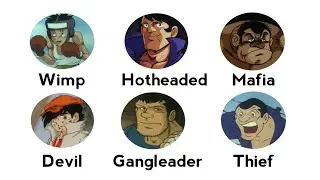Every Character Development before/After Prison - Ashita No Joe