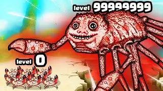 1000 crabs VS THE BIGGEST CRAB MONSTER - Crustacean Nations