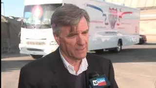 Mobile Voting Bus Let First Responders, Others Cast Their Ballots