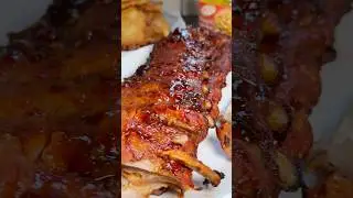 BBQ-ribs #bbq #bbqribs #recipeideas #рёбрышки #deliciousfood #готовимдома #cooking