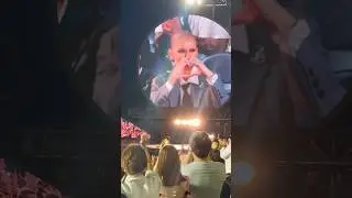 Celine Dion&rsquo;s Surprise Appearance & Coldplay&rsquo;s Surprise Tribute at Allegiant Stadium #shorts