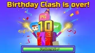pixel gun 3d 10 anniversary birthday clash leaderboard rewards i forgot to post last year