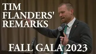 Tim Flanders' (@Onepeterfive) Remarks at the Collegium Fall Gala 2023