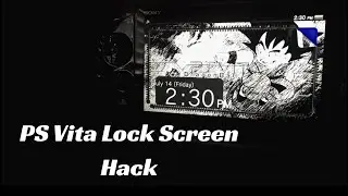 Ps vita tutorial/ Changing lock screen for free