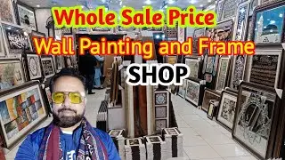 Arbab Frame Maker || Islamic Calligraphy || Whole sale Price Shop || Burns Road || Arif Jee Vlogs