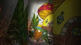 Time-lapse coloring Gnomes🍄😊