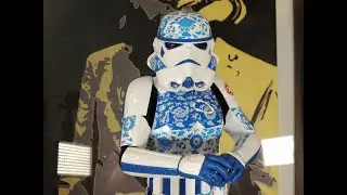 Hottoys mms401 Stormtrooper Porcelain pattern version 가지고 놀기!!
