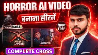 Make VIRAL Horror Videos Like Khooni Monday 😈 | AI Horror Story + YouTube Automation Full Course