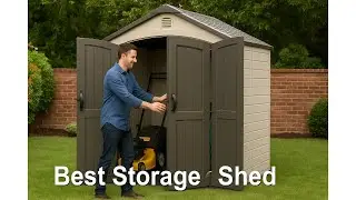 🏕️ Best Storage Shed | Happy Travel Bike Storage Shed Tent 🚲