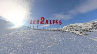 Les Deux Alpes Februari 2025