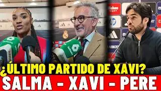 🗣️ SALMA PARALLUELO y XAVI PUIG en ZONA MIXTA ⚽ Post REAL MADRID 0 - 4 BARÇA 🎙️ PERE ROMEU en RDP