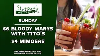 Daily Drink Specials at Slattery's! View Our Menu