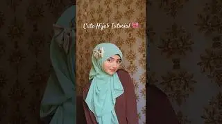 Cute Hijab Tutorial By Areeba_Tahir_ / Full Vedio #hijab#tutorial#fashion#shorts