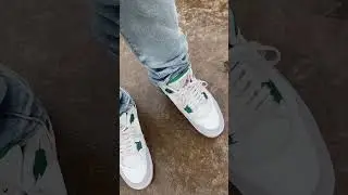 On Feet: Jordan 4 SB Pine Greens #hype #sneakes #nikesb #aj4