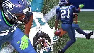 Madden 15 Career Mode Gameplay S4 - KNOCKING OUT & TAUNTING The Eagles! Road to Perfection