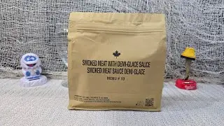 2022 Canadian IMP Menu 10 Smoked Meat With Demi-Glace Sauce MRE Review and Taste Test