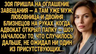 Зоя пришла на оглашение завещания — дальше началось шоу, к которому никто не был готов...