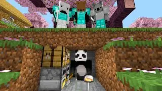 Minecraft Speedrunner VS 3 Hunters REMATCH