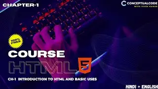 HTML for Beginners 🚀 | Introduction to HTML & Basic Uses | Full Web Development Course - Chapter 1