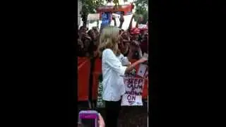 ESPN College Gameday's Samantha Ponder Struggles Blowing a Horn