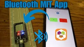 Bluetooth MIT Inventor App Control ESP32 module.