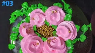 chocolate flavour chocolate dripping flower cake #cake #cakedecorating  #chocolate #chocolatecake