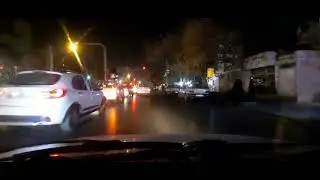 NIGHT DRIVING VIDEO . DEEP SLEEP AT NIGHT DRIVE .GAZ BLVD (EAST TO WEST).