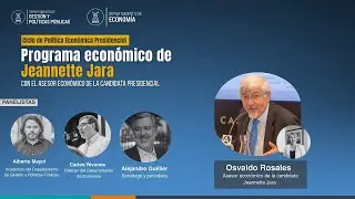 Programa Económico de Jeannette Jara con Osvaldo Rosales