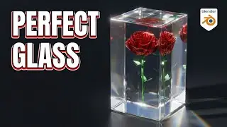 Create a Stunning Glass Cube with Turntable Animation Easily