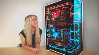 I PUT MY DUAL PC SETUP IN ONE CASE & IT IS MAGNIFICENT! 🧡💙 Thermaltake CAPO X Build | NoisyButters