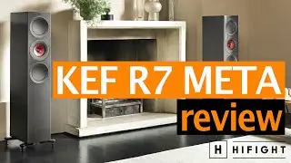 Kef R7 Meta Titanium: i diffusori da pavimento ora con l'innovativa tecnologia di assorbimento MAT™