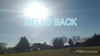 Drone fast fly with my 8 year old and 6 year old