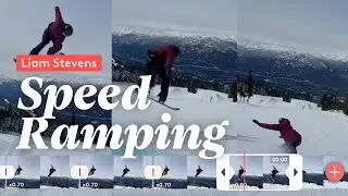 Create a Smooth Speed Ramp Effect with Videoleap 🏂