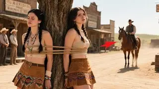 They Tied the Apache Twins to Tree for Stealing Bread Quiet Rancher Cut Them Loose and Took Them In