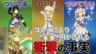 【原神】ついてるかついてないかを判別するコレイ