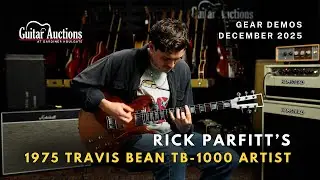 Rick Parfitt's 1975 Travis Bean TB-1000 Artist | December 2025 Gear Demo | Guitar Auctions at GH