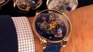 Jacob & Co. $1 Million Astronomia Flawless in Transparent Sapphire Case - Slay lifestyle