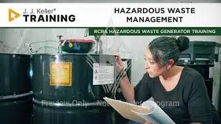 RCRA Hazardous Waste Generator Training - Waste Management