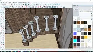 Modern 24x27 Feet House Plan in SketchUp | Compact & Functional Design