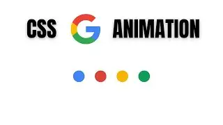 CSS Dots Animation | CSS Animation Tutorial for Beginners