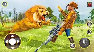Lion Hunting : Hunter Game - Android GamePlay - Hunting Games Android