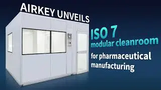 ISO 7(Class 10,000) USA Pharmaceutical Modular Cleanroom With Air Riser