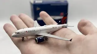 Gemini Jets Delta Airlines Airbus A319 GJDAL2093 1:400 Unboxing Showcase
