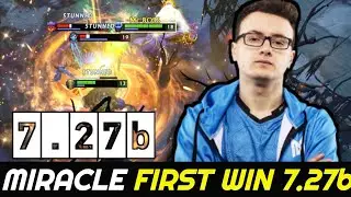 MIRACLE First Win in New 7.27b Patch with Enigma Dota 2
