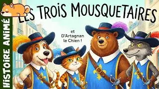 Les Trois Mousquetaires ⚔️ Histoire pour s'endormir | conte pour enfants, Chien, Artagnan, courage