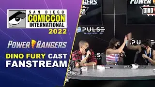 Hasbro Pulse SDCC 22 FANSTREAM | Power Rangers Dino Fury Cast |