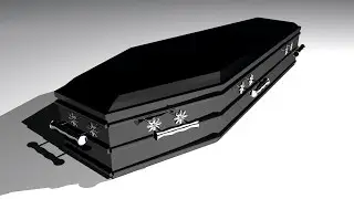Maya tutorial: How to model a Vampire Coffin