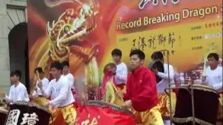 香港龍獅節夏國璋金鼓舞齊鳴